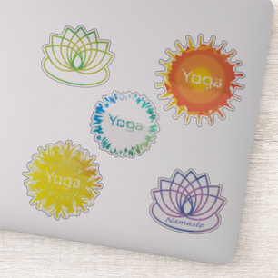 Yoga Thleed Sticker Set