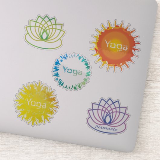 Yoga Thleed Sticker Set (Detail)