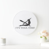 Yoga Time Clock Grote Klok (Huis)