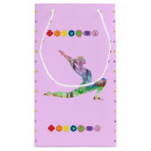 Yoga Time Gift voor haar Klein Cadeauzakje (Achterkant)