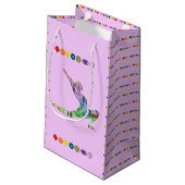 Yoga Time Gift voor haar Klein Cadeauzakje (Achterkant Gekanteld)