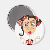 Yoga Time Stress Release Magneet (Voorkant / Achterkant)