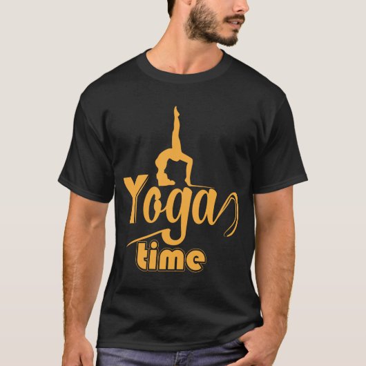 Yoga Time T-shirt (Voorkant)