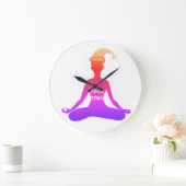 Yoga Time Wall klok (Huis)