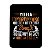 Yoga: toevoeging van energiezuinigheid en -olie magneet (Verticaal)