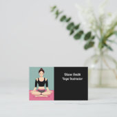 Yoga Training Visitekaartje (Staand voorkant)