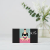 Yoga Training Visitekaartje (Staand voorkant)