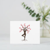 Yoga Tree Briefkaart (Staand voorkant)