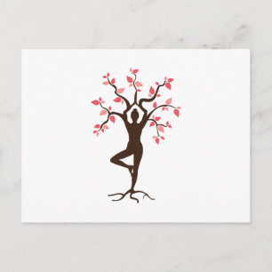 Yoga Tree Briefkaart