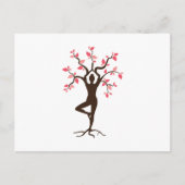 Yoga Tree Briefkaart (Voorkant)
