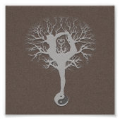 Yoga Tree Foto Afdruk (Voorkant)