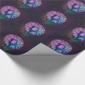 Yoga Tree Peace-regenboog Cadeaupapier (Hoek)