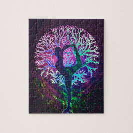 Yoga Tree Peace-regenboog Legpuzzel