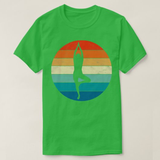 Yoga Tree Pose T-shirt (Design voorkant)