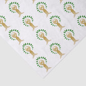 Yoga Tree Tissuepapier (Detail)