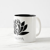 YOGA TWEEKLEURIGE KOFFIEMOK (Voorkant rechts)