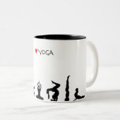 Yoga Tweekleurige Koffiemok (Voorkant rechts)
