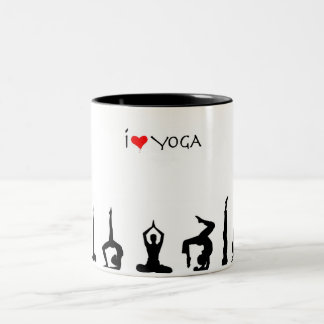 Yoga Tweekleurige Koffiemok