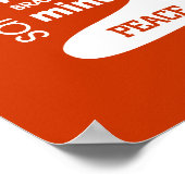 Yoga Typografie Poster (Hoek)