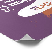 Yoga Typografie Poster (Hoek)