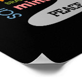 Yoga Typografie Poster (Hoek)