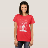 Yoga Typografie T-shirt (Voorkant volledig)