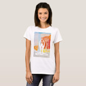 Yoga Typografie T-shirt (Voorkant volledig)