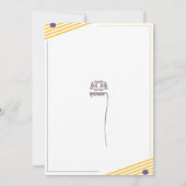 Yoga Uitnodiging (Achterkant)