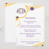 Yoga Uitnodiging (Voorkant / Achterkant)