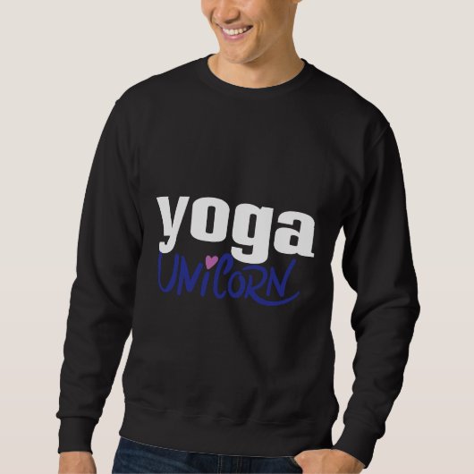 Yoga Unicorn Trui (Voorkant)