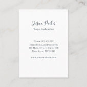 Yoga Universe Visitekaartje (Achterkant)