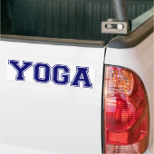 Yoga University Style Bumpersticker (Op Truck)