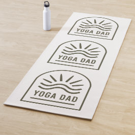 Yoga vader yogi boho groen yogamat