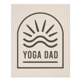 Yoga vader zen spirituele yogi boho esthetiek perfect poster