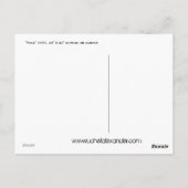 "Yoga" van Ruchell Alexander Briefkaart (Achterkant)