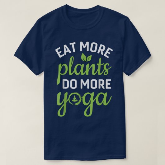 Yoga Vegan Vegetarian t-shirt (Design voorkant)