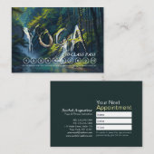 YOGA Verborgen Tekst Meditatie Instructeur Class P Afsprakenkaartje (Voorkant / Achterkant)