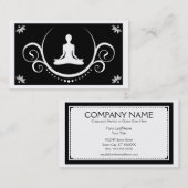 yoga-verfijning visitekaartje (Voorkant / Achterkant)