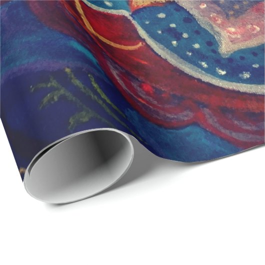 Yoga Verjaardag Gift Wrapping Papier (Rol Hoek)