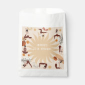 Yoga verjaardagsfeestje bedankzakje (Voorkant)