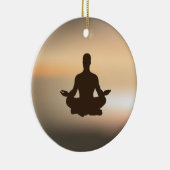 YOGA-versiering Keramisch Ornament (Rechts)