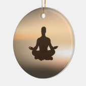 YOGA-versiering Keramisch Ornament (Links)