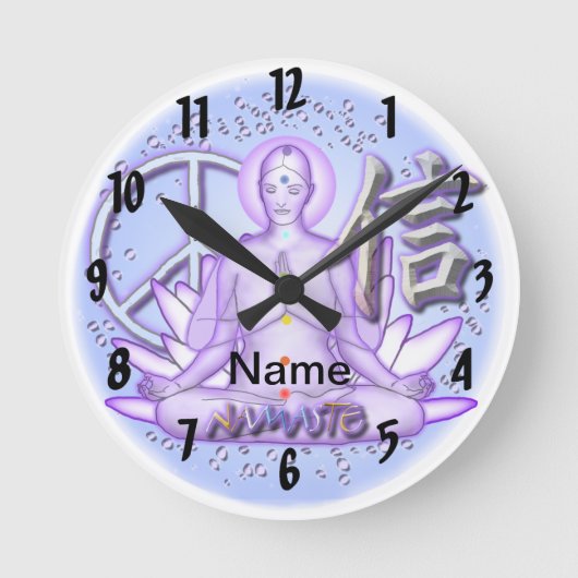 Yoga Vertrouwen Ronde Klok (Voorkant)