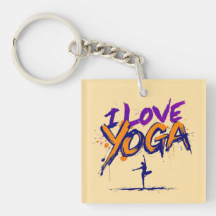 Yoga Vibes Sleutelhanger