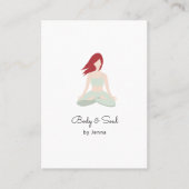 Yoga visitekaartje (Voorkant)