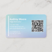 Yoga Visitekaartje (Voorkant)