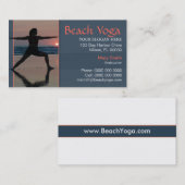 Yoga Visitekaartje (Voorkant / Achterkant)