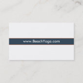 Yoga Visitekaartje (Achterkant)