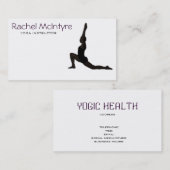 Yoga Visitekaartje (Voorkant / Achterkant)