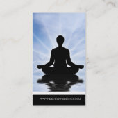 Yoga Visitekaartje (Achterkant)